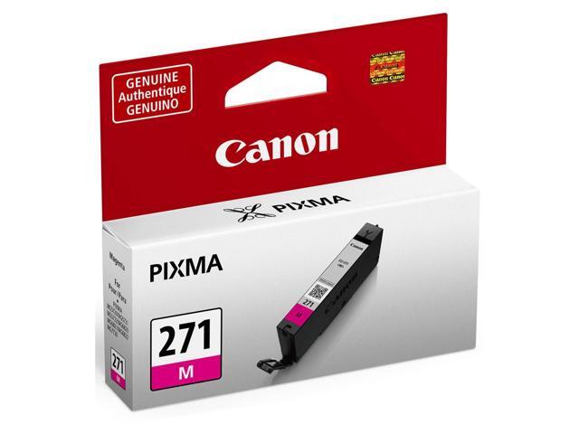 Canon CLI-271 6.5ml Magenta Ink Tank for Select PIXMA MG, TS Series Printers, 2-Pack