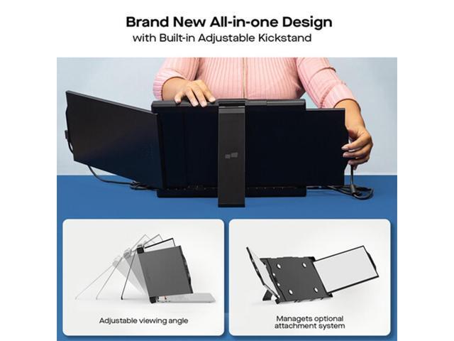 Mobile Pixels - TRIO 2.0 13.3" LCD Monitor - Black - image 9