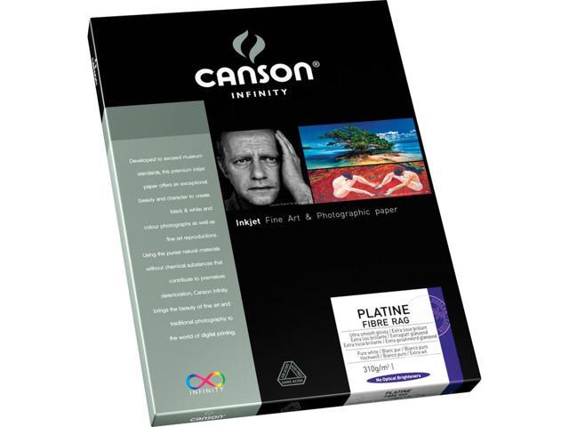 Canson Platine, 100% Fiber Matte Inkjet Paper, 8.5x11' #6211031