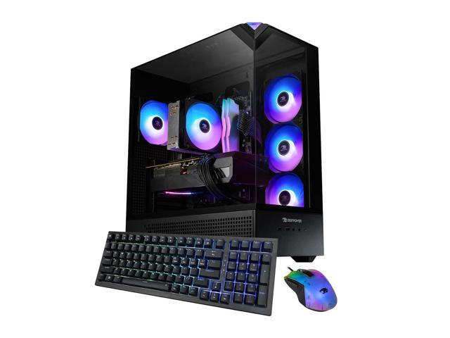 iBUYPOWER - Element Gaming Desktop PC - Intel Core i9 14900F, NVIDIA GeForce RTX 5070 12GB, 32GB DDR5 RGB,1TB NVMe SSD - Black - image 3