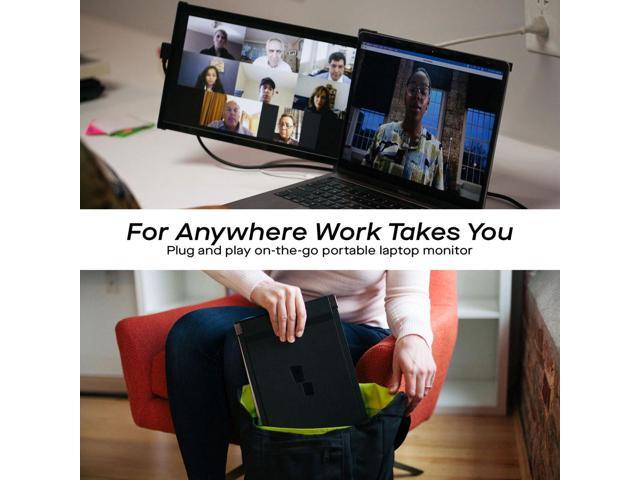 Mobile Pixels - DUEX Plus DS 13.3" IPS LCD Monitor - Black - image 10