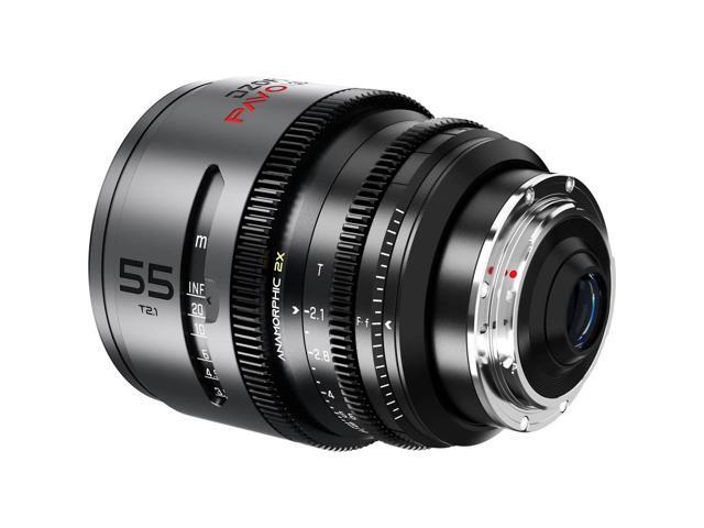 DZOFILM DZOFilm PAVO 55mm T2.1 2x Anamorphic Prime Lens for PL/EF Mount, Neutral Coating (Feet)