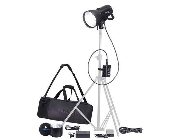 Broncolor LED F160 Versatility Kit with F160 LED Lamphead, 2x Reflector, Li-Ion Battery