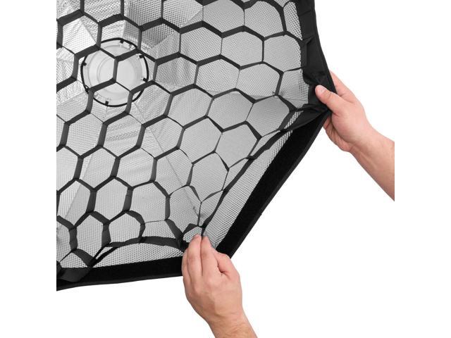 Glow Hexagonal Pattern Eggcrate Grid for 36' Octa ParaSnap
