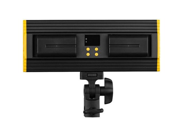 Ikan Onyx Half x 1 Bi-Color 3-Point LED Light Kit with 3x 8' V2 Heavy Duty Light Stand, Graphite