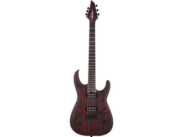 Jackson Pro Series Dinky DK2 Modern Ash HT6 Electric Guitar, Ebony Fingerboard, Baked Red