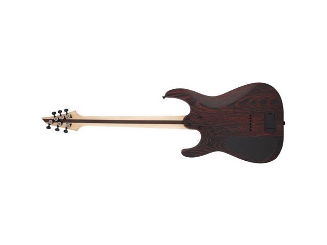 Jackson Pro Series Dinky DK2 Modern Ash HT6 Electric Guitar, Ebony Fingerboard, Baked Red