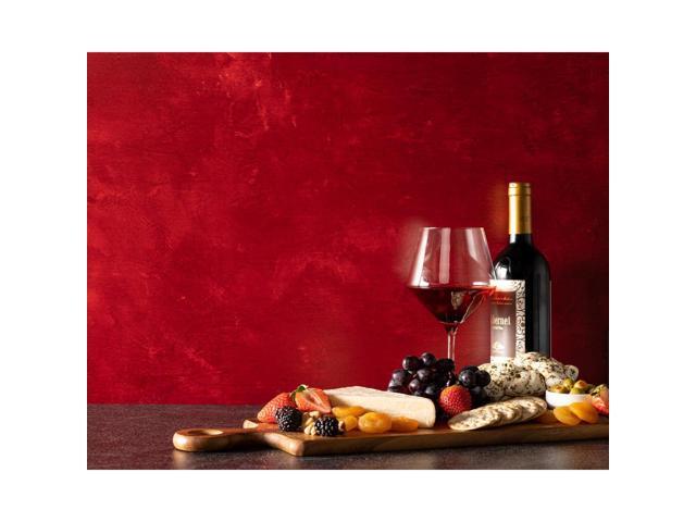 V-FLAT WORLD Duo Board - 30x40' Double Sided Surface Board, Cobalt Blueberry/Cranberry Crimson