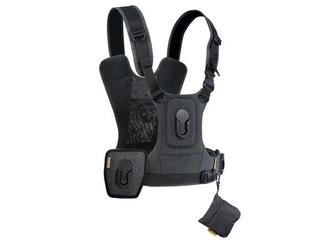 Cotton Carrier 3G Harness System For Two Cameras 147GREY