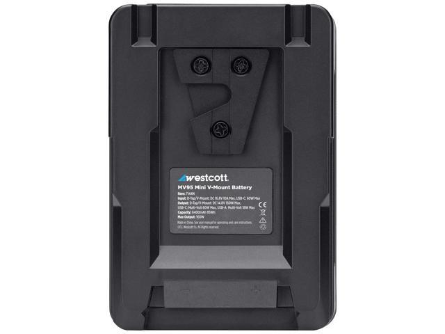 Westcott MV95 Mini 95Wh 14.8V 6400mAh Lithium-ion V-Mount Battery