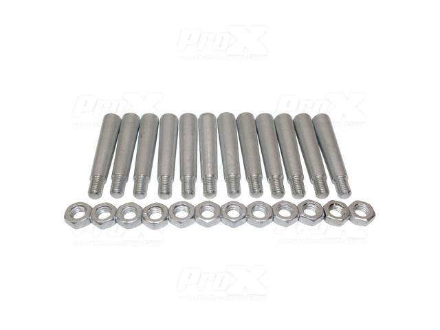 ProX XT-SPN12 Tapered Shear Pin With Threaded Tip and Nut For Conical Coupler, 12-Pack