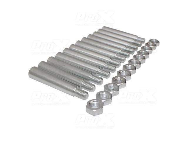 ProX XT-SPN12 Tapered Shear Pin With Threaded Tip and Nut For Conical Coupler, 12-Pack