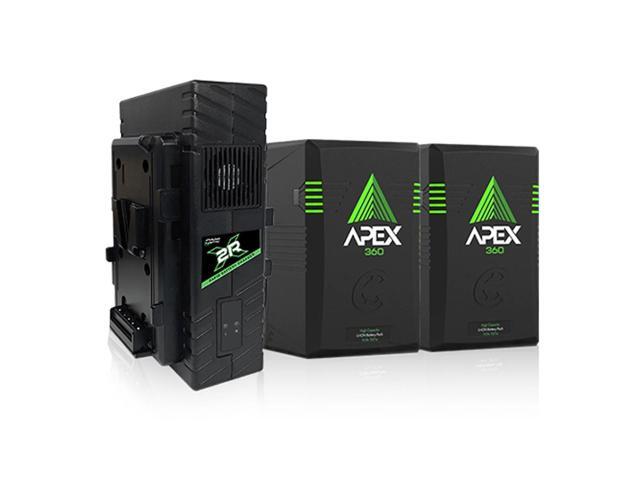 Core SWX 2x Apex 360 14.8V 367Wh Lithium-Ion Battery with GP-X2RV 2-Position Rapid Charger Kit