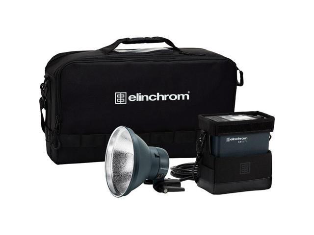 Elinchrom ELB 500 TTL To Go Kit, Includes ELB 500 Flash Head, 7' Q-Grid Reflector, Charger, Battery, Snappy Carry Bag with Shoulder Strap, ProTec...