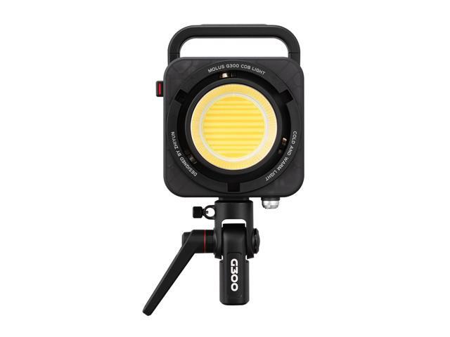 Zhiyun MOLUS G300 300W Bi-Color COB LED Light, Bundle with 9.5' Pro Air-Cushioned Light Stand
