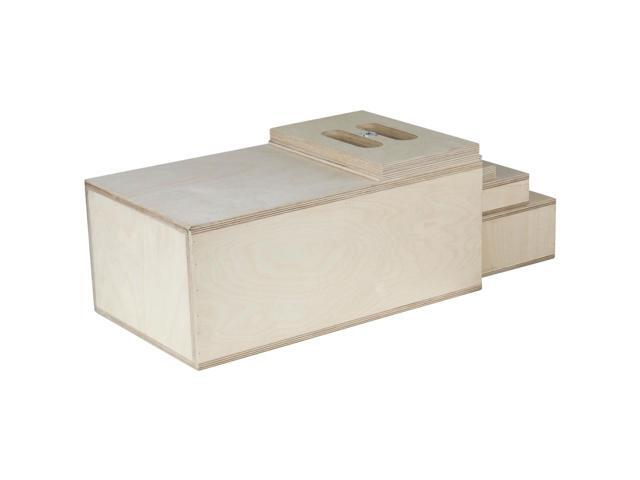 Kupo Lockable Sliding Cover for Full-Size 4-In-1 Nesting Apple Box, Natural