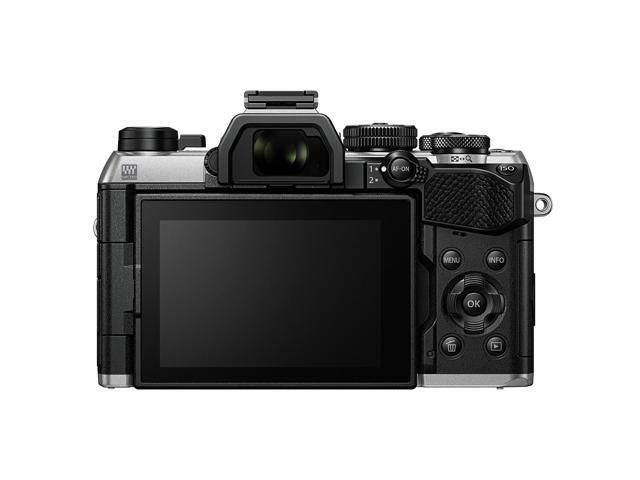 Olympus - V210070SU000 4K Video Mirrorless Camera Body Only - Silver - image 3
