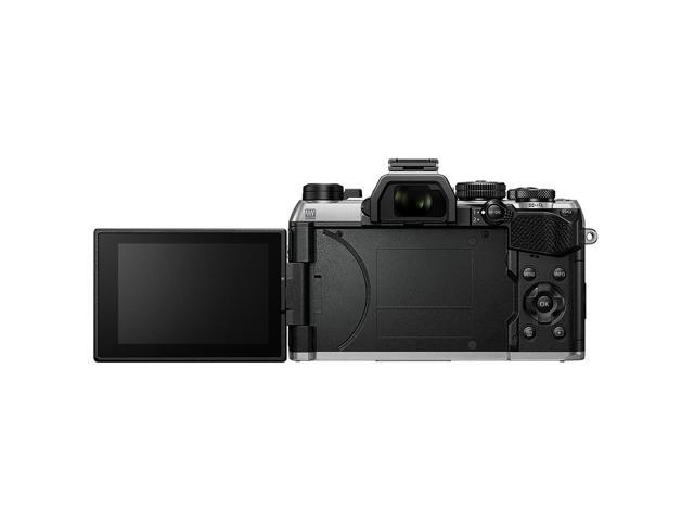 Olympus - V210070SU000 4K Video Mirrorless Camera Body Only - Silver - image 4