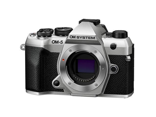 Olympus - V210070SU000 4K Video Mirrorless Camera Body Only - Silver - image 8