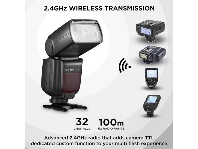 Flashpoint Zoom II AA TTL R2 Flash Speedlight for Panasonic and Olympus Camera