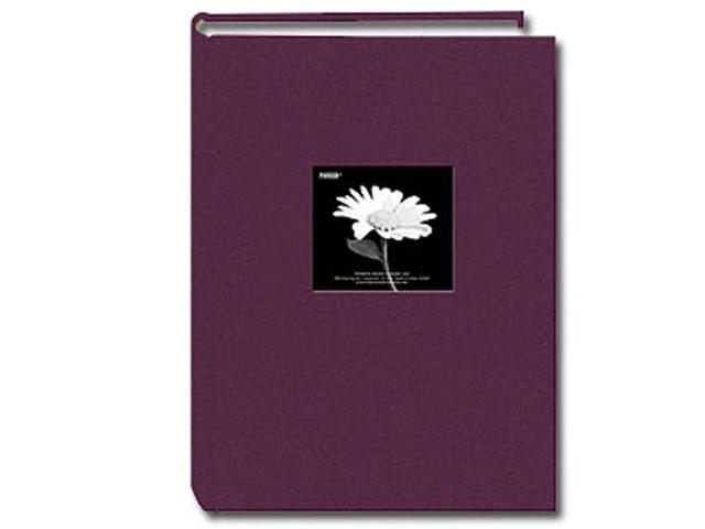 Pioneer 300 Pocket Fabric Frame Cover Photo Album, Wildberry Purple