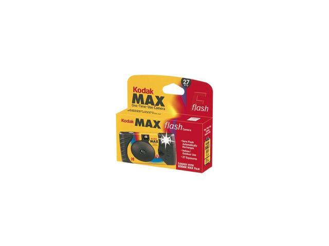Kodak Max 35mm Disposable 27 Exposure Film Camera, ISO-800, 6-Pack, w/Camera Bag