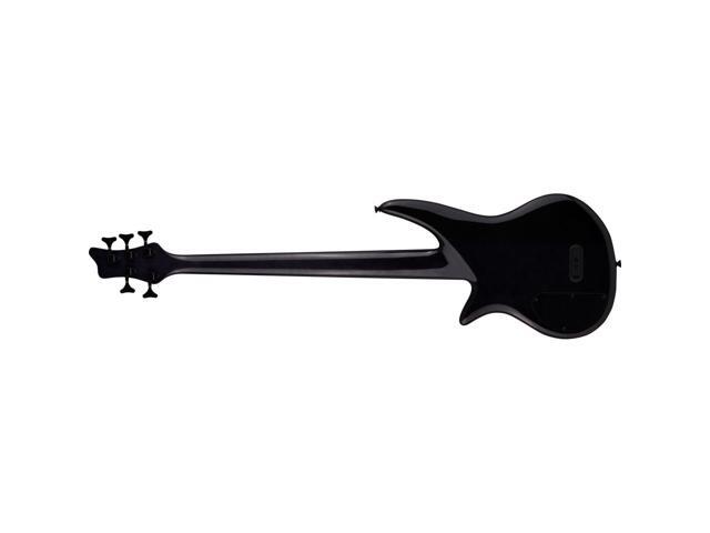 Jackson X Series Spectra Bass SBXQ V 5-String Electric Guitar, Laurel Fingerboard, Transparent Black Burst