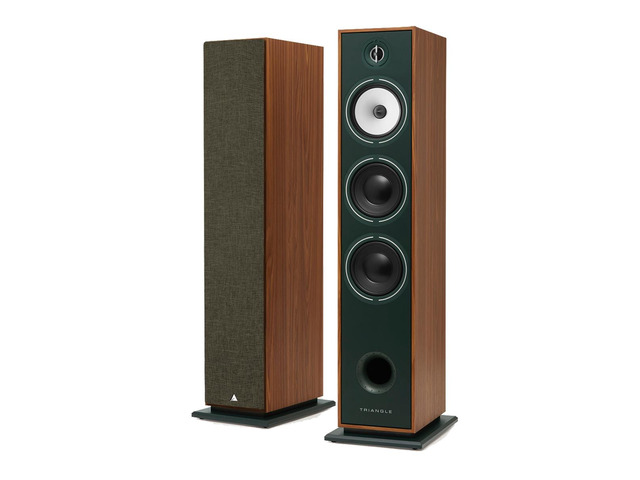 Triangle Borea BR08 Floorstanding Speaker, Oak Green
