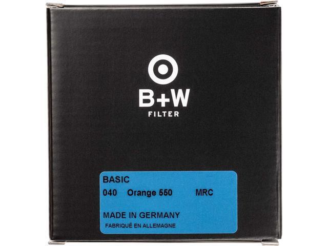 B + W 37mm Basic 040M MRC Filter, Orange 550