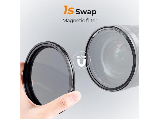 K & F Concept 82mm Nano-X ND8-128 3-7 Stop Magnetic Variable Neutral Density Lens Filter