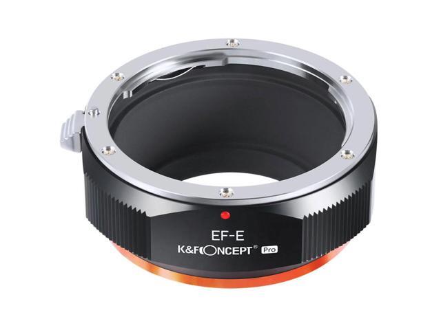 K & F Concept KF M12105 High-precision Lens Adapter Ring, Matte Paint, Orange Secondary Oxide, EOS-NEX PRO