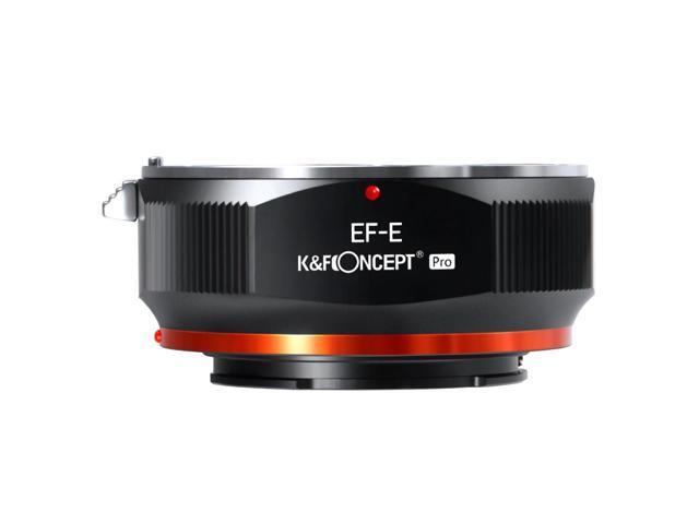 K & F Concept KF M12105 High-precision Lens Adapter Ring, Matte Paint, Orange Secondary Oxide, EOS-NEX PRO
