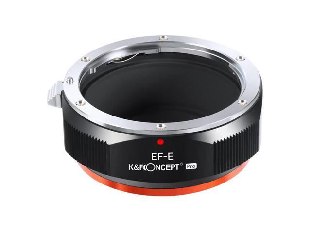 K & F Concept KF M12105 High-precision Lens Adapter Ring, Matte Paint, Orange Secondary Oxide, EOS-NEX PRO