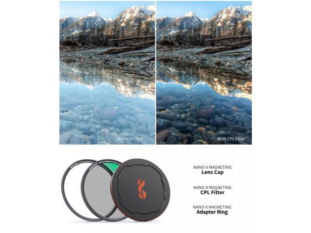 K & F Concept 52mm Nano-X CPL Magnetic Filter