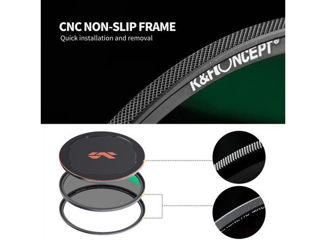 K & F Concept 62mm Nano-X Neutral Density ND8 0.9 3-Stop Magnetic Filter