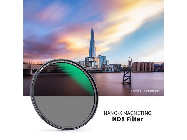 K & F Concept 62mm Nano-X Neutral Density ND8 0.9 3-Stop Magnetic Filter