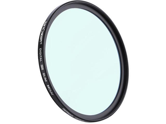 K & F Concept 62mm Green Multi-Coated Schott B270 German Optics Slim UV Lens Filter