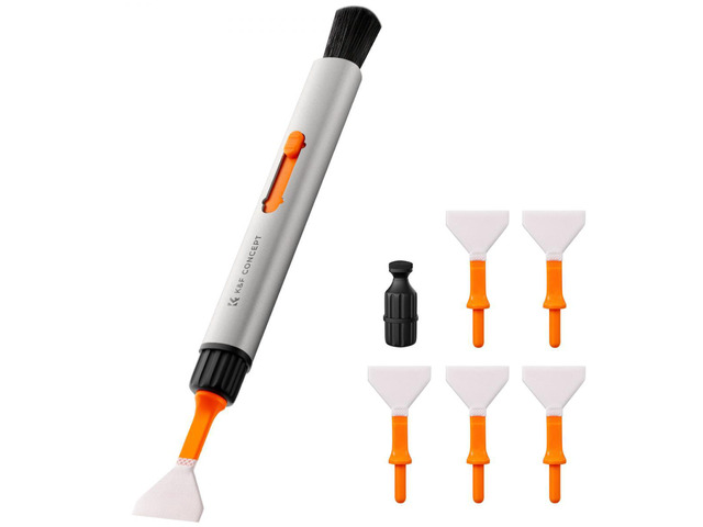 K & F Concept Versatile Switch Cleaning Pen Kit with 6x Full-Frame Sensor Cleaning Swab