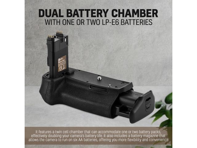Green Extreme BG-E21 Battery Grip for Canon EOS 6D Mark II DSLR Camera