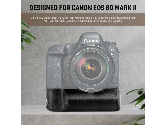 Green Extreme BG-E21 Battery Grip for Canon EOS 6D Mark II DSLR Camera