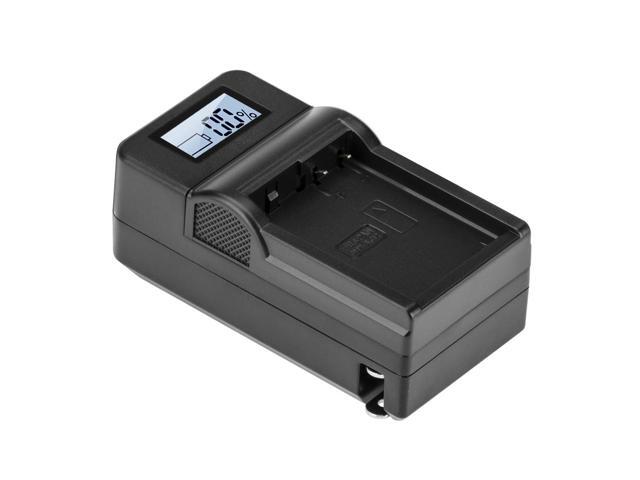 Green Extreme Compact Smart Charger with LCD Screen for Panasonic DMW-BLC12