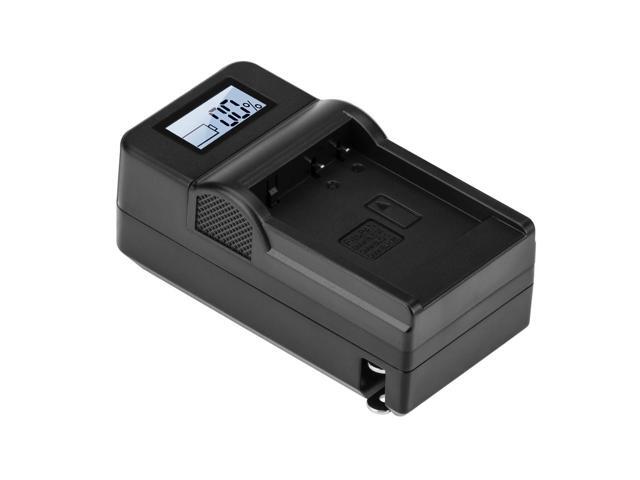 Green Extreme Compact Smart Charger with LCD Screen for Panasonic DMW-BLG10
