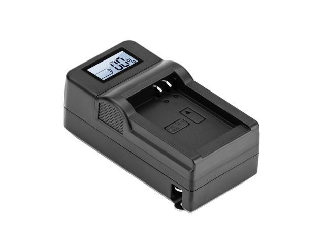 Green Extreme Compact Smart Charger with LCD Screen for Canon NB-10L
