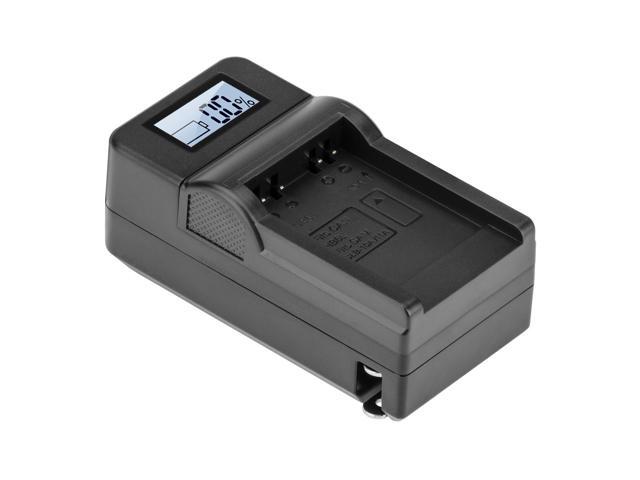 Green Extreme Compact Smart Charger with LCD Screen for Canon NB-6L