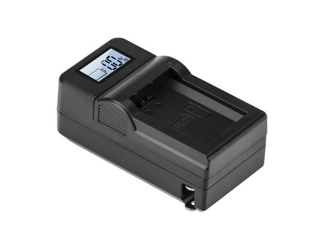 Green Extreme Compact Smart Charger with LCD Screen for Sony NP-FW50