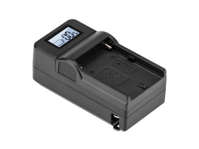 Green Extreme Compact Smart Charger with LCD Screen for Sony L & M Series