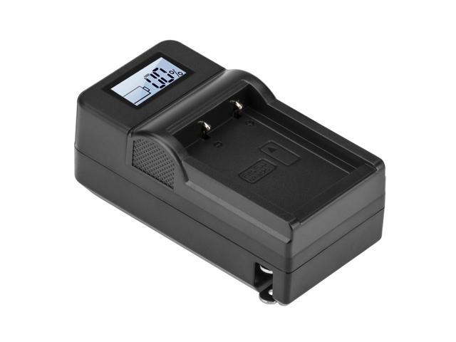 Green Extreme Compact Smart Charger with LCD Screen for Fuji NP-W126