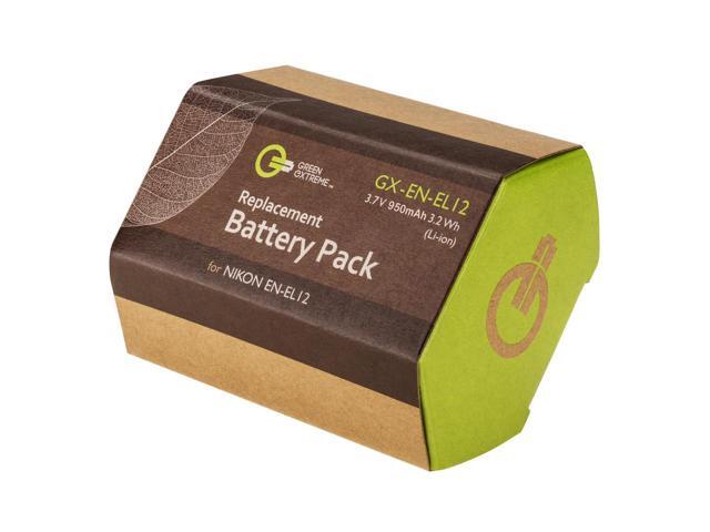 Green Extreme EN-EL12 Lithium-Ion Battery Pack (3.7V 950mAh)