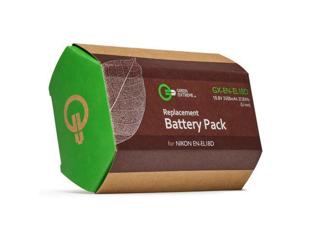 Green Extreme EN-EL18d 10.8V 3350mAh Lithium-Ion Battery Pack for Nikon Z9 Camera