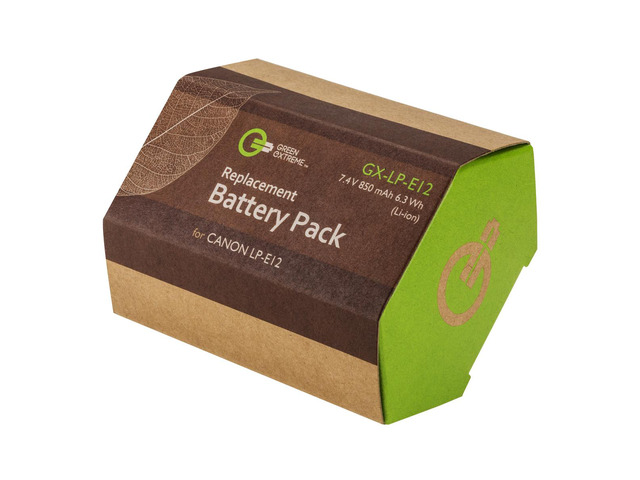Green Extreme LP-E12 Lithium-Ion Battery Pack (7.4V 850mAh)
